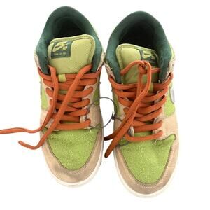Nike SB Dunk Low Pro Escargot FQ7585-200 Men's 9 Olive Brown Skate Shoes